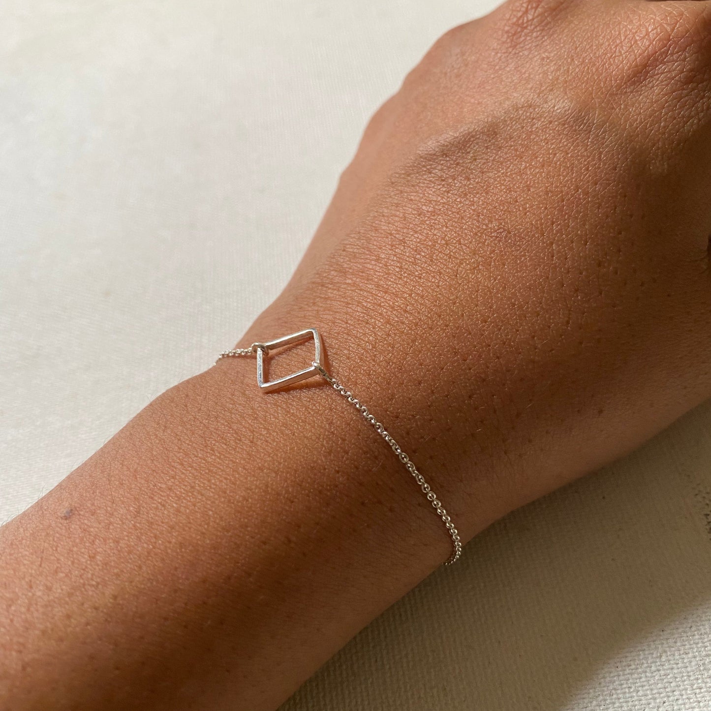 Square Minimalist Wristlet