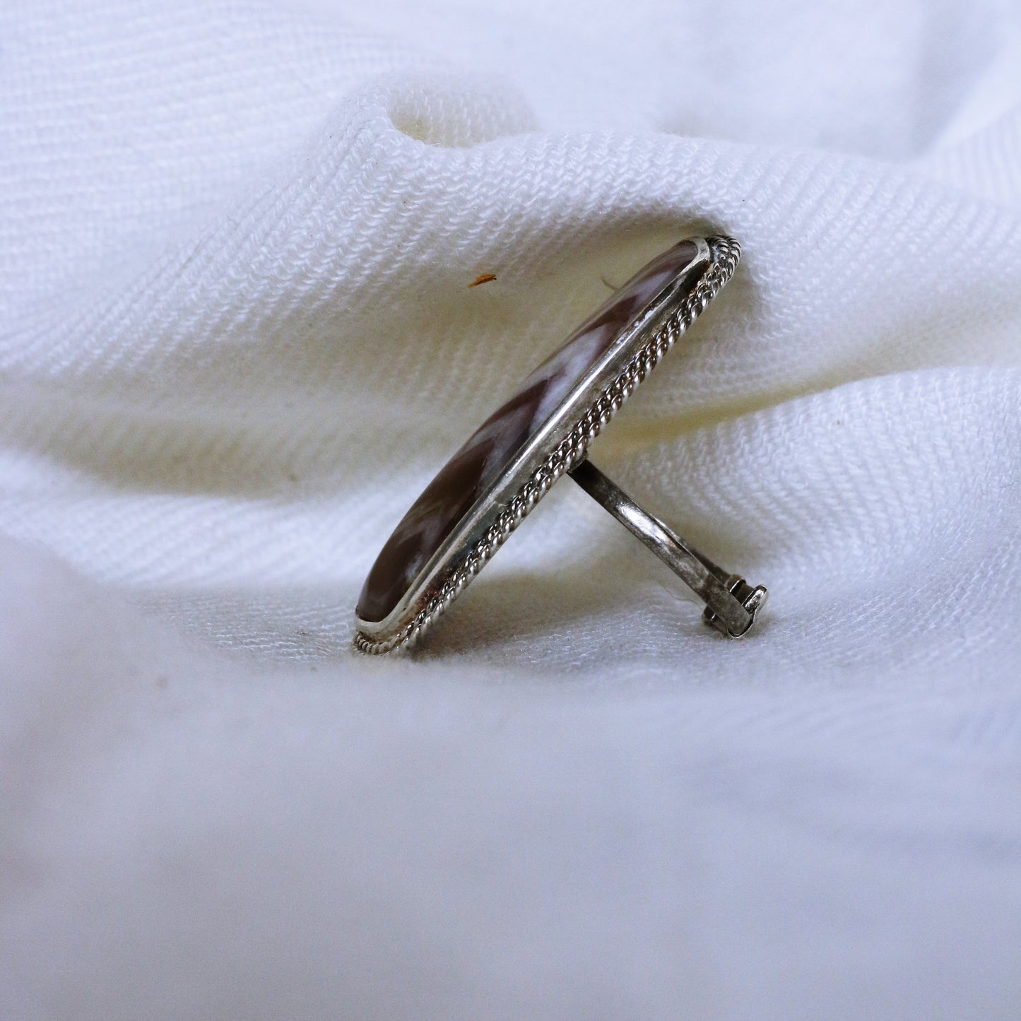 Chevron Amethyst Ring