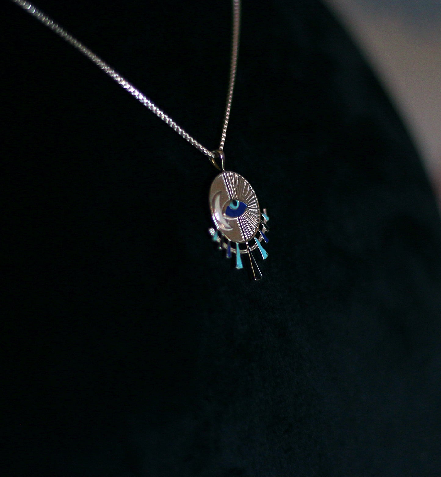 The Oracle Evil Eye Designer Necklace