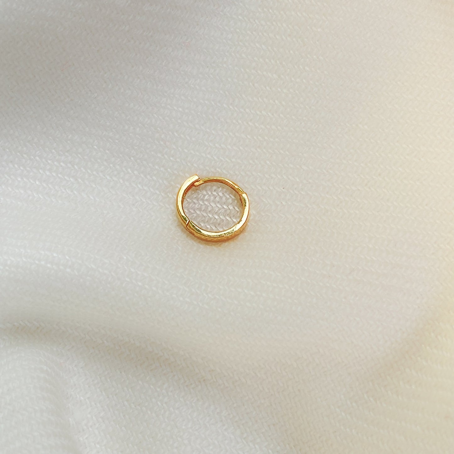 Thick nose ring - GOLD