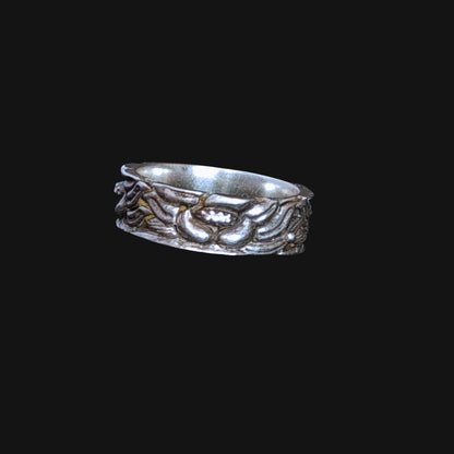 Lotus Band Ring