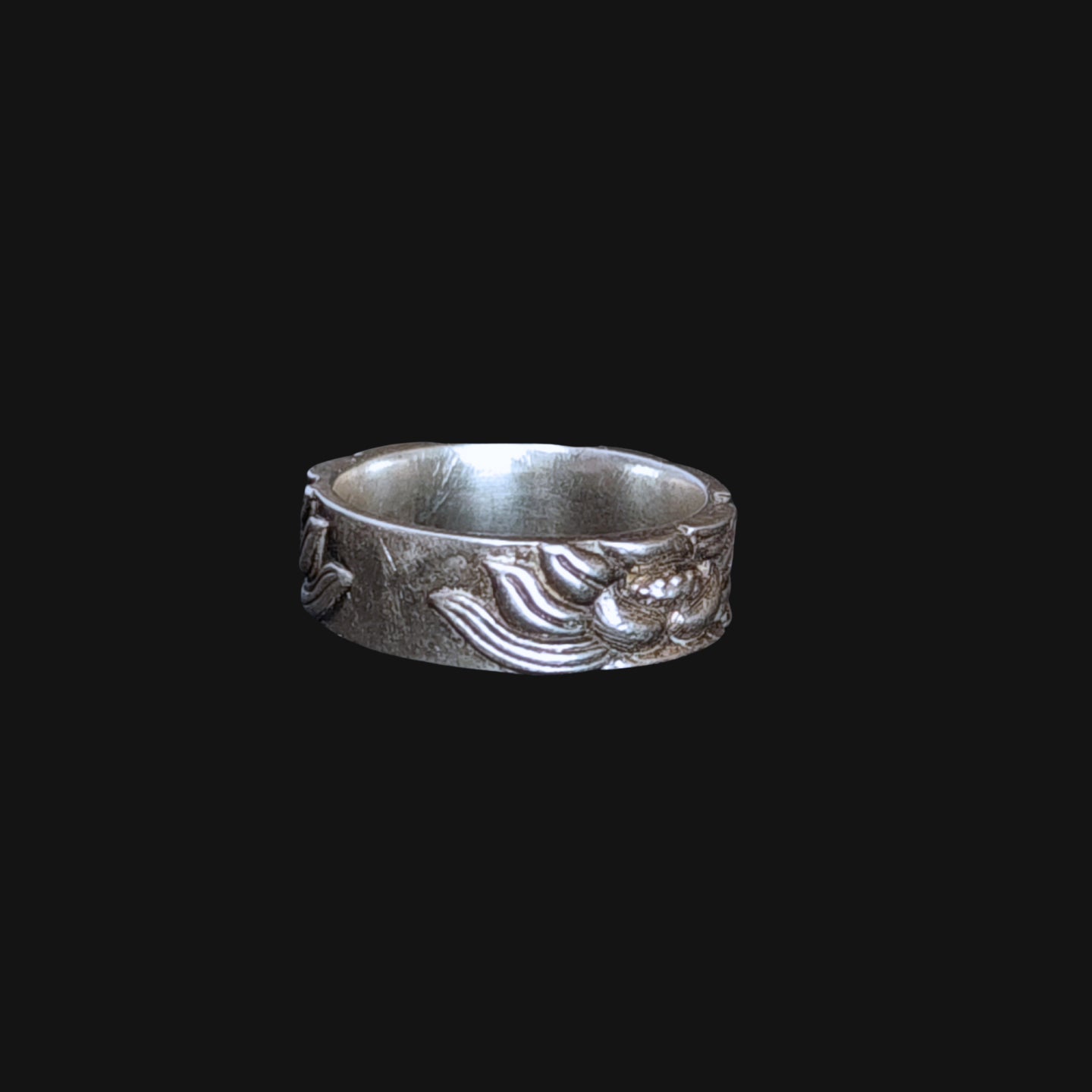 Lotus Band Ring