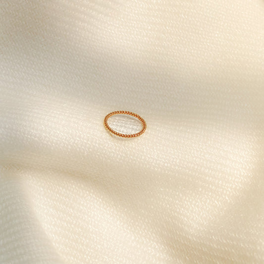Nose ring with design - GOLD